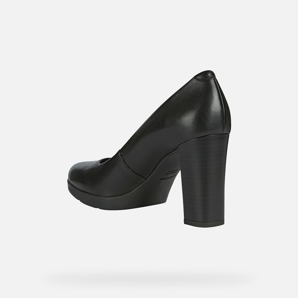 Geox Bayan Stiletto Ayakkabı Siyah - Anylla Uzun - VCQ-961485